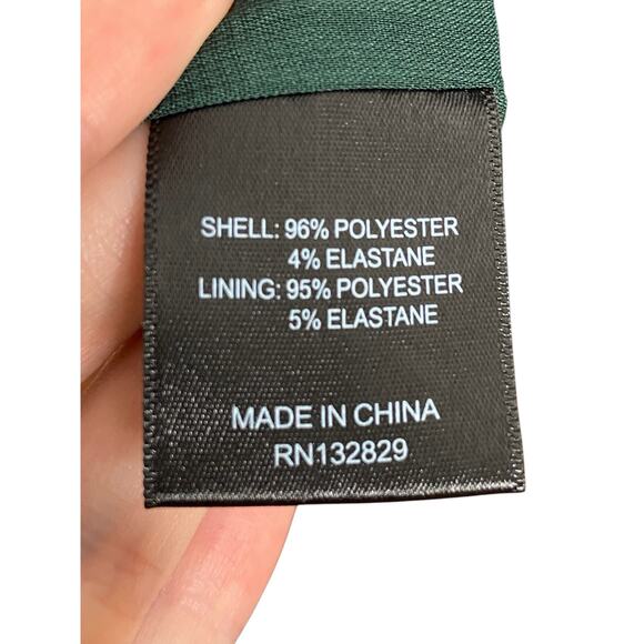 NBD Everett Gown Maxi Halter Open Back Formal Party Gala Old Money Green XS - Picture 13 of 13